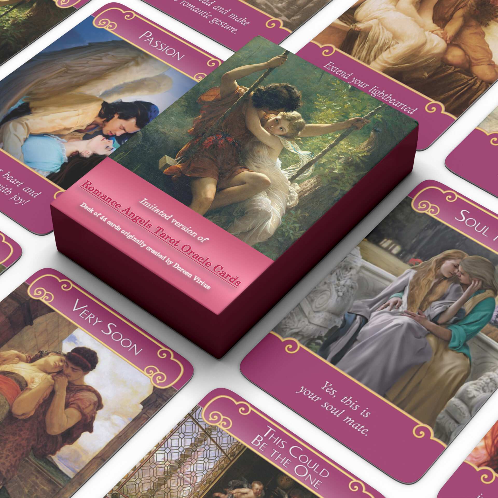 Romance Angels Tarot Oracle Cards Deck